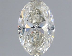 Foto Diamante Natural 0.90 quilates, Ovalado , Color K, claridad SI2 y certificado GIA de