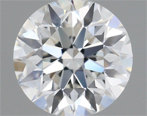 Picture of Natural Diamond 0.90 Carats, Round with Very Good Cut, H Color, VS2 Clarity and Certified by GIA