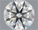 Natural Diamond 0.90 Carats, Round with Very Good Cut, J Color, VS1 Clarity and Certified by GIA