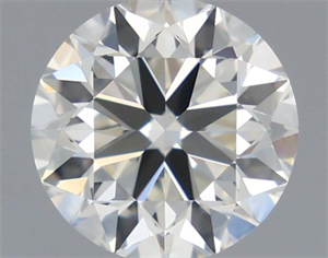 Picture of Natural Diamond 0.90 Carats, Round with Very Good Cut, J Color, VS1 Clarity and Certified by GIA