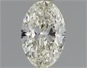Natural Diamond 0.70 Carats, Oval with  Cut, K Color, VS1 Clarity and Certified by GIA