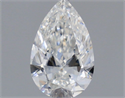 Natural Diamond 0.50 Carats, Pear with  Cut, F Color, VS2 Clarity and Certified by GIA