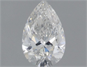 Natural Diamond 0.60 Carats, Pear with  Cut, G Color, SI1 Clarity and Certified by GIA