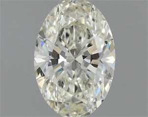 Picture of Natural Diamond 0.50 Carats, Oval with  Cut, K Color, SI2 Clarity and Certified by GIA