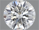 Diamante Natural 0.41 quilates, Redondo , Color I, claridad SI1 y certificado GIA