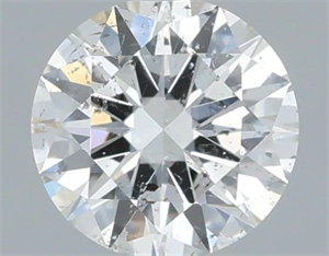 Picture of Natural Diamond 0.40 Carats, Round with Very Good Cut, H Color, I1 Clarity and Certified by IGI