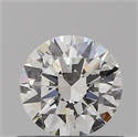 Diamante Natural 0.50 quilates, Redondo , Color I, claridad VS2 y certificado GIA