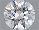 Natural Diamond 0.90 Carats, Round with Excellent Cut, H Color, VS1 Clarity and Certified by GIA