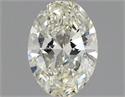 Diamante Natural 0.70 quilates, Ovalado , Color L, claridad VVS1 y certificado GIA