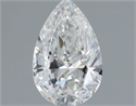 Diamante Natural 0.70 quilates, De pera , Color F, claridad VS2 y certificado GIA