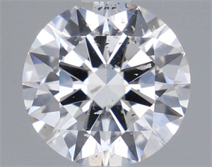Picture of Natural Diamond 0.70 Carats, Round with Very Good Cut, G Color, I1 Clarity and Certified by GIA