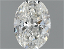 Diamante Natural 0.50 quilates, Ovalado , Color H, claridad VS2 y certificado GIA
