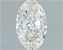 Diamante Natural 0.50 quilates, Ovalado , Color I, claridad VS2 y certificado GIA