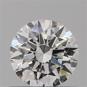 Foto Diamante Natural 0.50 quilates, Redondo , Color E, claridad SI1 y certificado GIA de