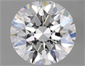 Diamante Natural 1.50 quilates, Redondo , Color F, claridad VS2 y certificado GIA