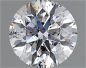 Natural Diamond 1.21 Carats, Round with Excellent Cut, G Color, I1 Clarity and Certified by GIA