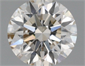 Diamante Natural 0.72 quilates, Redondo , Color K, claridad SI1 y certificado GIA