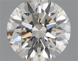 Foto Diamante Natural 0.72 quilates, Redondo , Color K, claridad SI1 y certificado GIA de