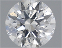 Diamante Natural 0.40 quilates, Redondo , Color F, claridad I1 y certificado GIA