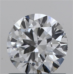 Picture of Natural Diamond 0.70 Carats, Round with Very Good Cut, E Color, VVS1 Clarity and Certified by GIA