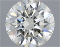 Diamante Natural 0.44 quilates, Redondo , Color L, claridad SI1 y certificado GIA