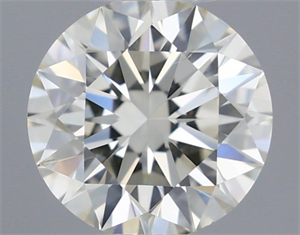 Picture of Natural Diamond 0.44 Carats, Round with Excellent Cut, L Color, SI1 Clarity and Certified by GIA