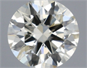 Diamante Natural 0.44 quilates, Redondo , Color M, claridad I1 y certificado GIA