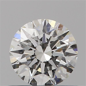 Picture of Natural Diamond 0.51 Carats, Round with Excellent Cut, G Color, VS2 Clarity and Certified by GIA