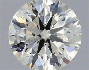 Foto Diamante Natural 0.47 quilates, Redondo , Color L, claridad SI1 y certificado IGI de