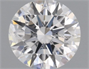 Natural Diamond 0.70 Carats, Round with Excellent Cut, F Color, I1 Clarity and Certified by GIA