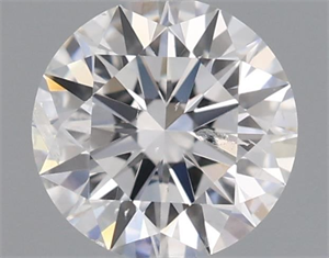 Picture of Natural Diamond 0.70 Carats, Round with Excellent Cut, F Color, I1 Clarity and Certified by GIA