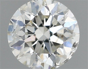 Picture of Natural Diamond 0.40 Carats, Round with Excellent Cut, G Color, I1 Clarity and Certified by IGI