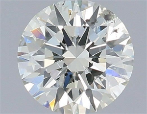 Picture of Natural Diamond 0.40 Carats, Round with Excellent Cut, G Color, SI2 Clarity and Certified by IGI