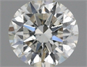 Natural Diamond 0.40 Carats, Round with Excellent Cut, I Color, SI2 Clarity and Certified by IGI