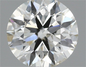 Picture of Natural Diamond 0.40 Carats, Round with Excellent Cut, I Color, SI2 Clarity and Certified by IGI