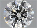 Natural Diamond 0.40 Carats, Round with Excellent Cut, I Color, SI2 Clarity and Certified by IGI