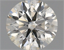 Natural Diamond 0.40 Carats, Round with Excellent Cut, I Color, SI2 Clarity and Certified by IGI