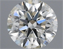 Natural Diamond 0.40 Carats, Round with Excellent Cut, I Color, SI2 Clarity and Certified by IGI