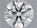 Natural Diamond 0.40 Carats, Round with Excellent Cut, I Color, SI2 Clarity and Certified by IGI