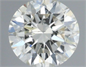 Natural Diamond 0.40 Carats, Round with Excellent Cut, I Color, SI2 Clarity and Certified by IGI
