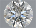Natural Diamond 0.40 Carats, Round with Excellent Cut, I Color, SI2 Clarity and Certified by IGI