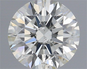 Foto Diamante Natural 0.40 quilates, Redondo , Color I, claridad SI2 y certificado IGI de