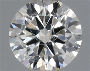 Picture of Natural Diamond 0.40 Carats, Round with Excellent Cut, I Color, SI2 Clarity and Certified by IGI