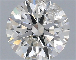 Picture of Natural Diamond 0.40 Carats, Round with Excellent Cut, I Color, I1 Clarity and Certified by IGI