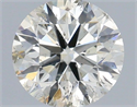 Diamante Natural 0.41 quilates, Redondo , Color I, claridad I1 y certificado IGI