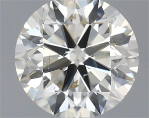 Picture of Natural Diamond 0.40 Carats, Round with Very Good Cut, I Color, SI2 Clarity and Certified by IGI