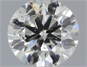 Natural Diamond 0.40 Carats, Round with Very Good Cut, I Color, SI2 Clarity and Certified by IGI
