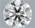 Natural Diamond 0.40 Carats, Round with Very Good Cut, I Color, SI2 Clarity and Certified by IGI