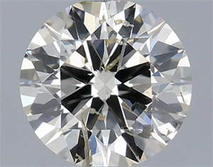 Picture of Natural Diamond 0.40 Carats, Round with Excellent Cut, I Color, I1 Clarity and Certified by IGI