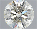 Diamante Natural 0.40 quilates, Redondo , Color K, claridad VS2 y certificado IGI